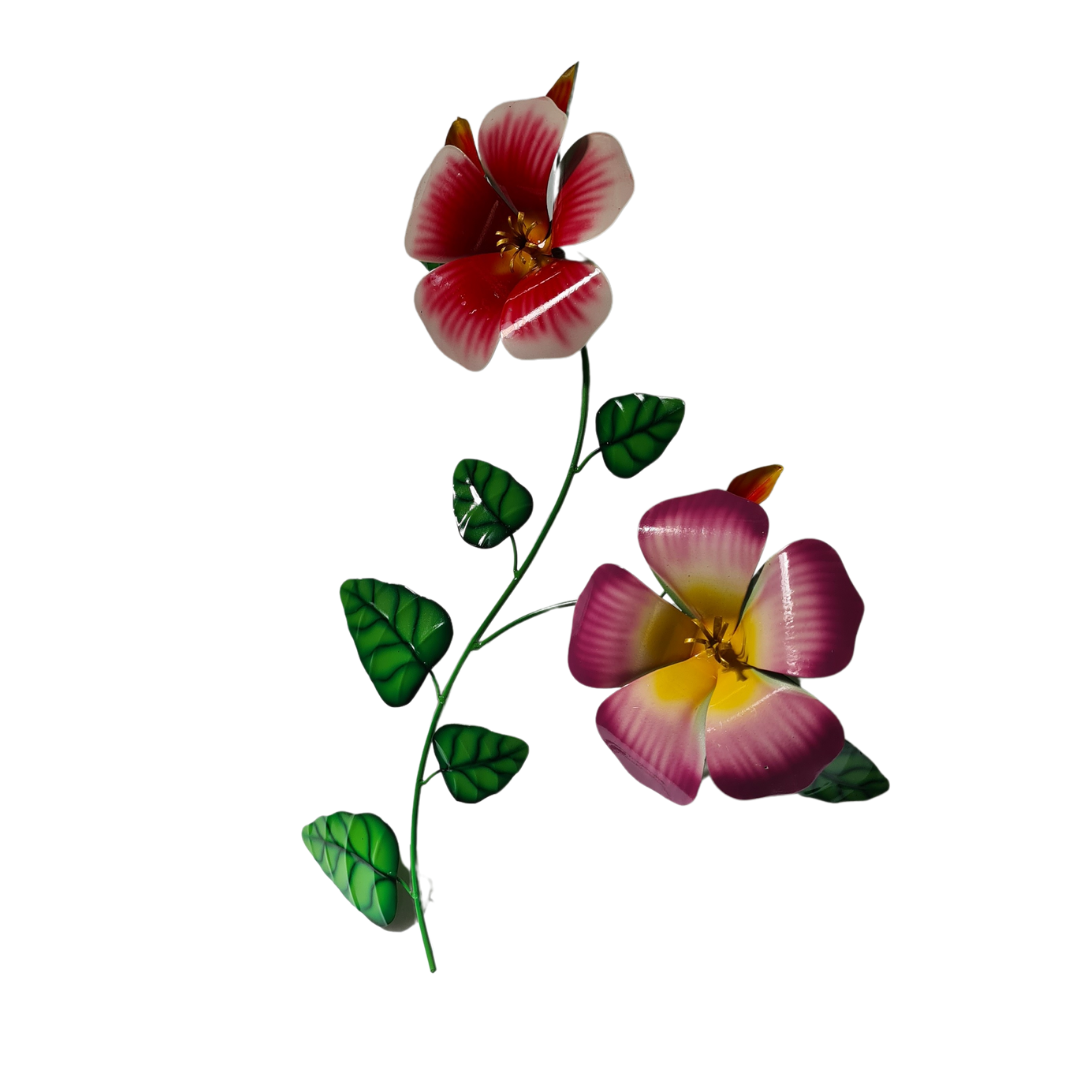 Flower vivid colours wall hanging 50 cm long