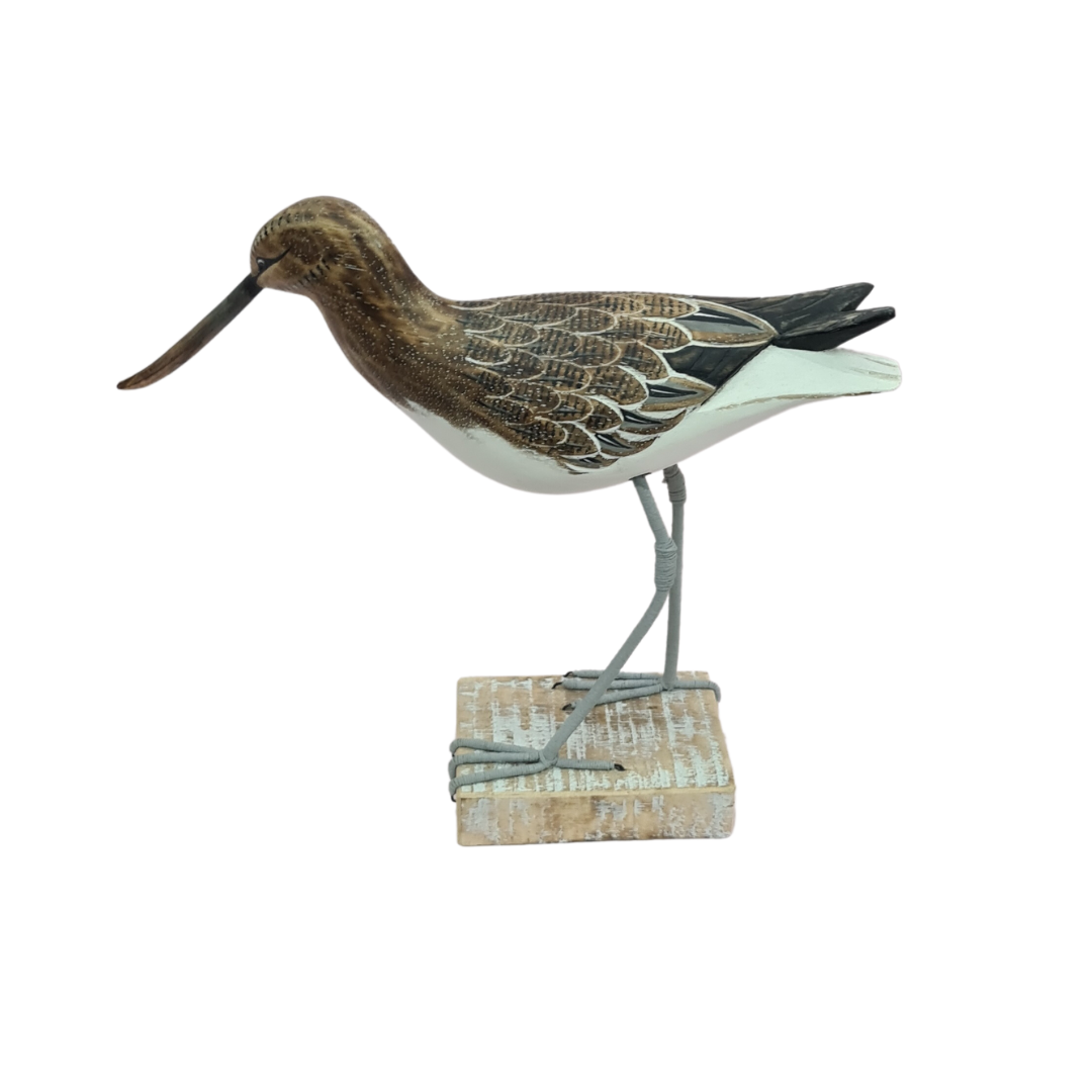 Gotwit bird figure walking detailed features 27 cm high