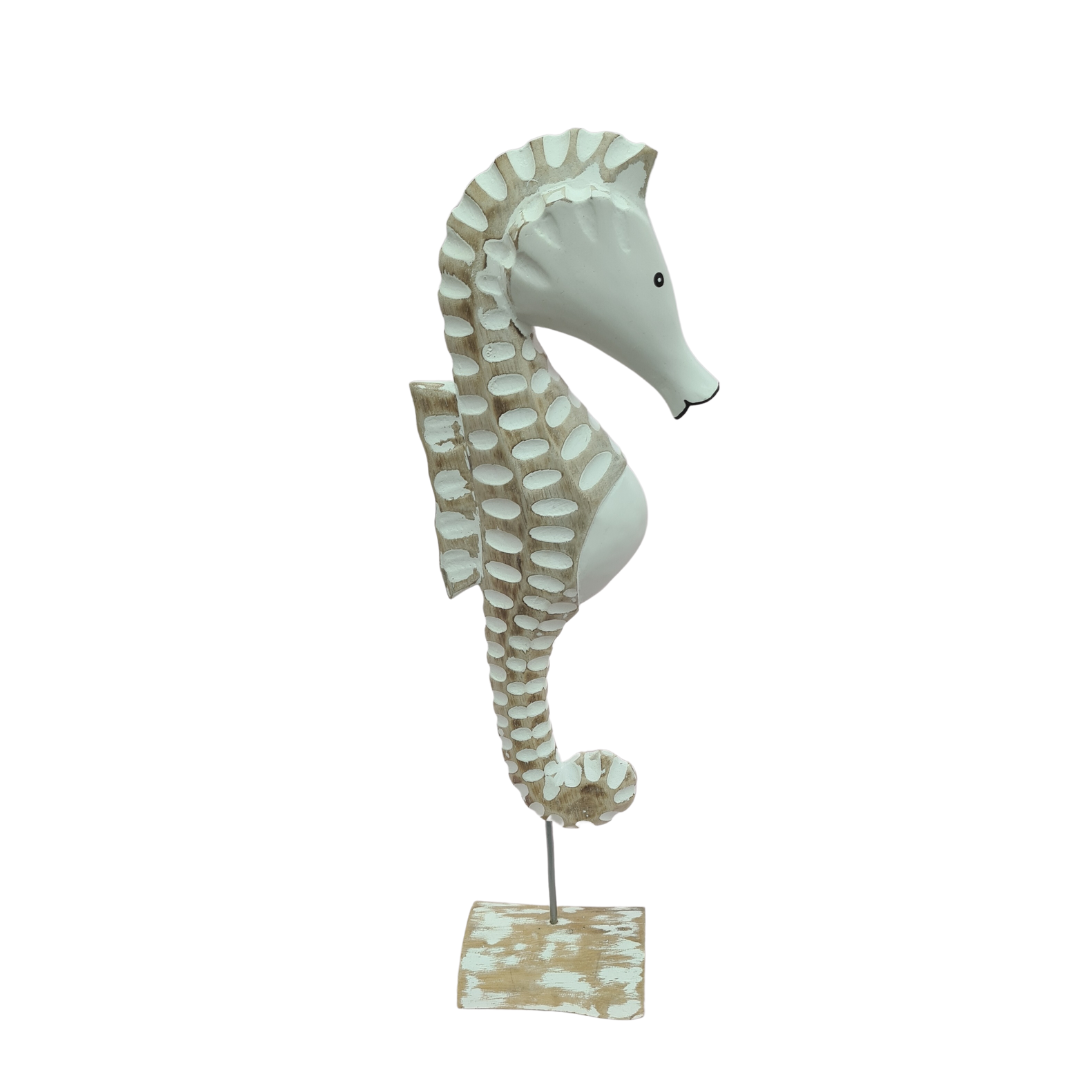 Seahorse wooden figure 52 cm