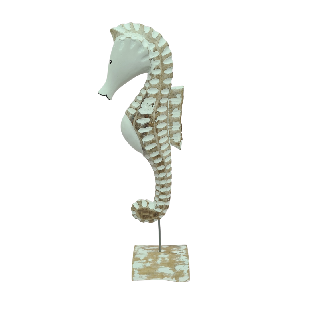 Seahorse wooden figure 52 cm
