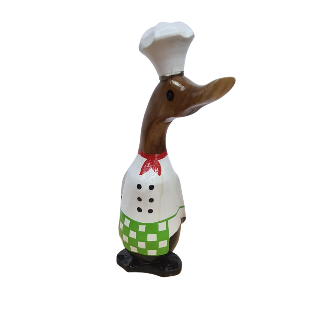 Duck wooden as chef 25 cm