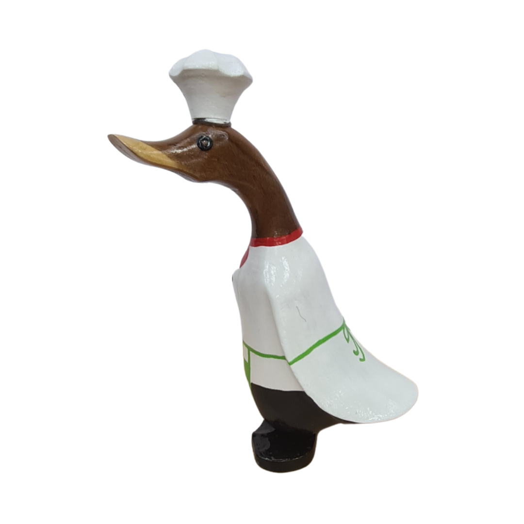 Duck wooden as chef 25 cm