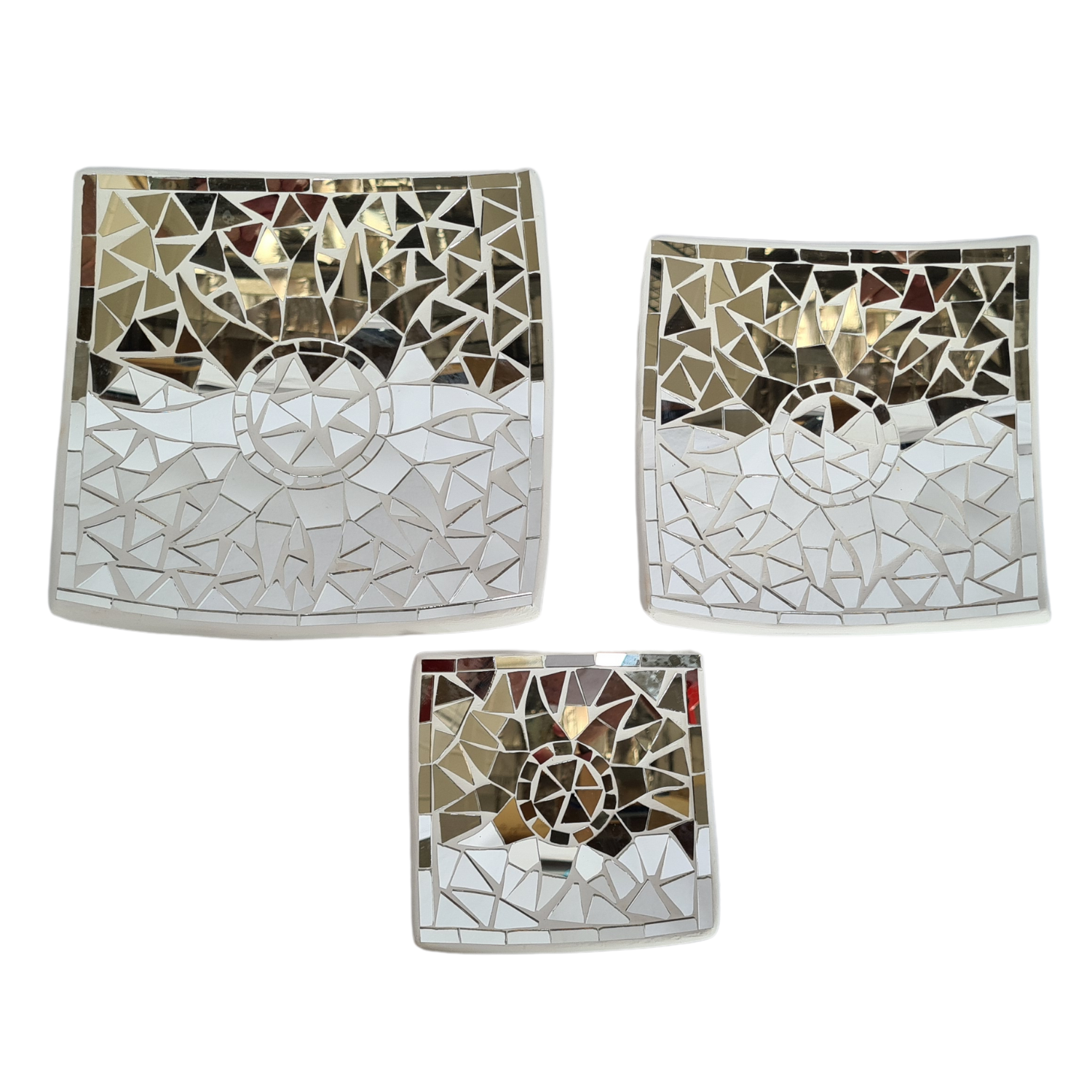 Ceramic plate set square GW18