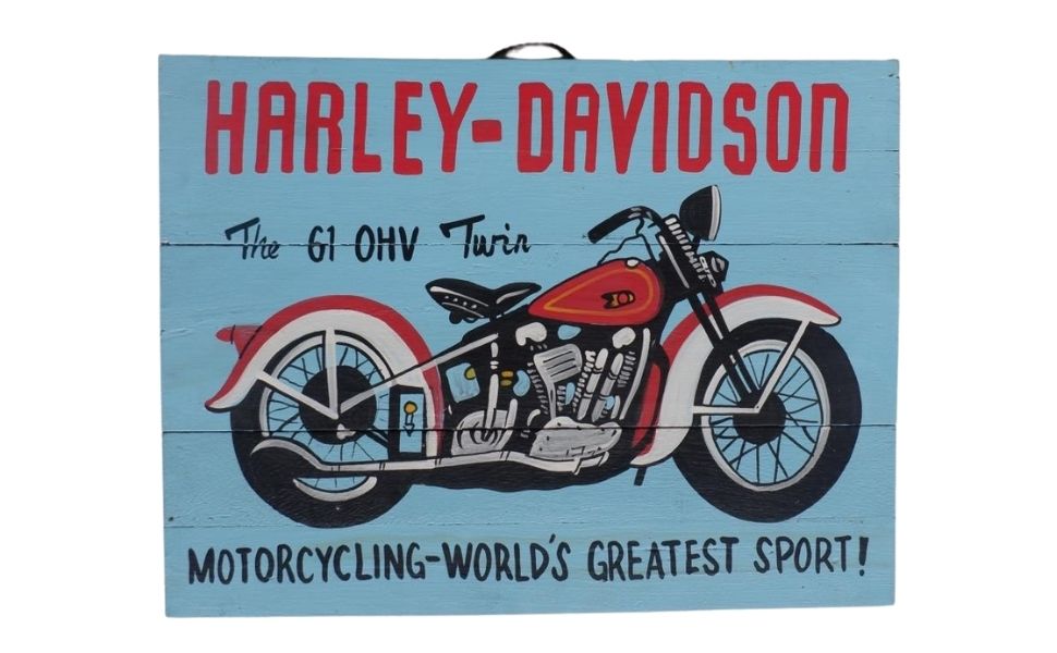 Wall Plaque - Harley Davidson