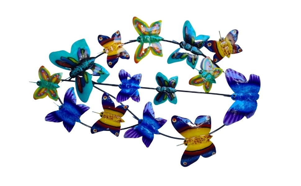 Butterfly family colourful wall hanging